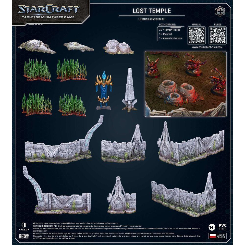  Starcraft Miniatures Games: Lost Temple - Terrain Expansion Set