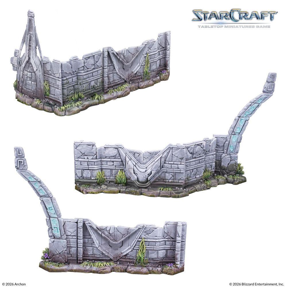  Starcraft Miniatures Games: Lost Temple - Terrain Expansion Set