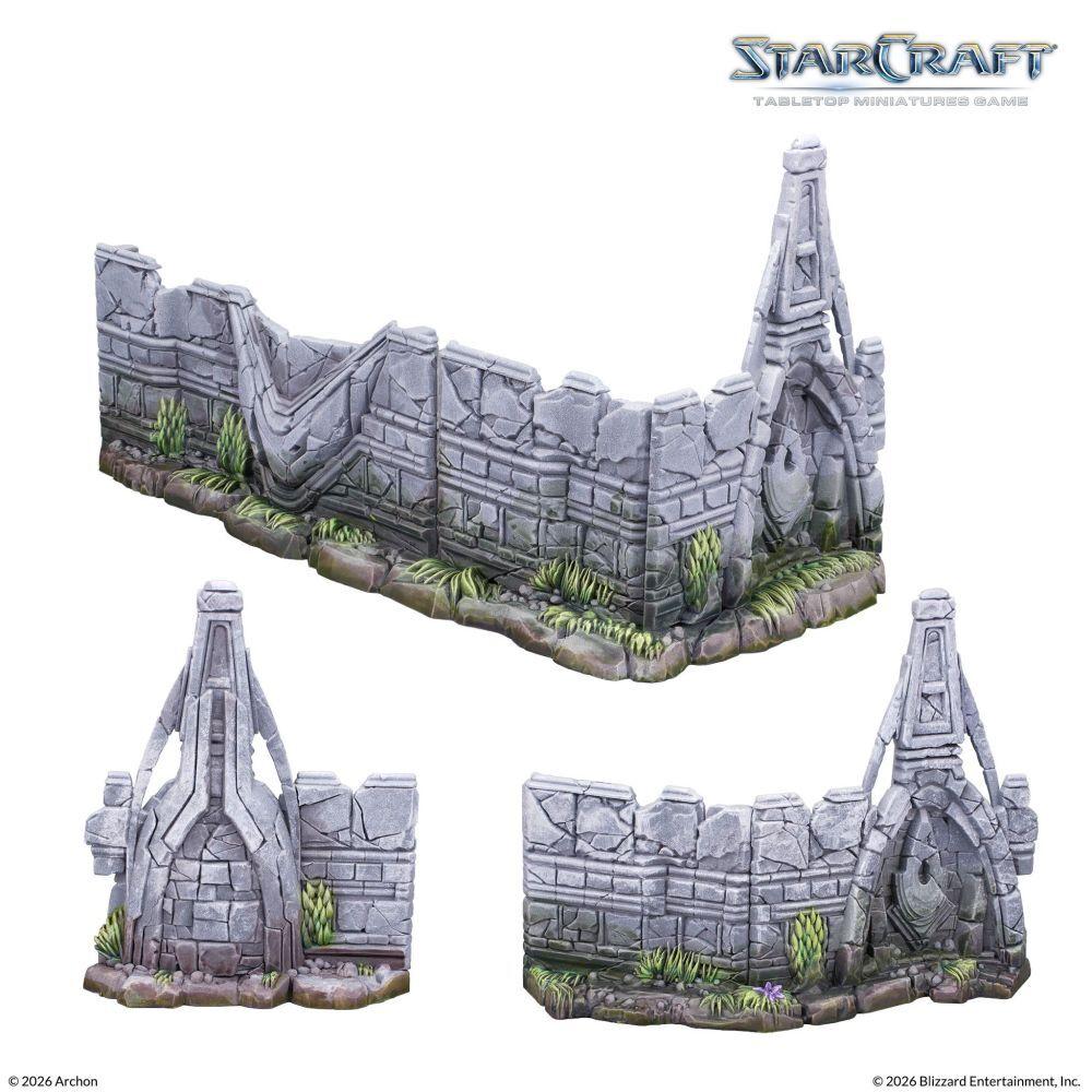  Starcraft Miniatures Games: Lost Temple - Terrain Expansion Set