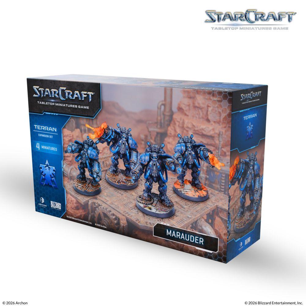 [PRE-ORDER] StarCraft Miniatures Game – Terran Marauder Expansion Set