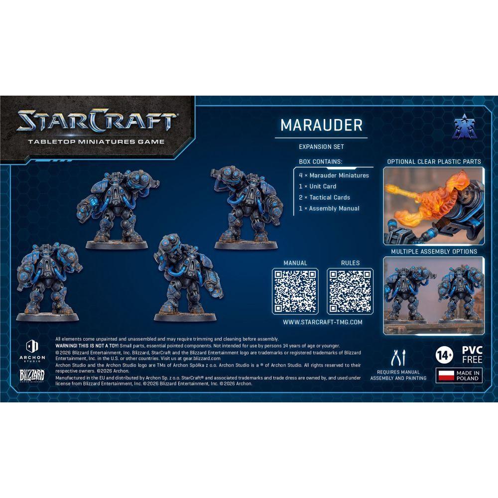 StarCraft Miniatures Game – Terran Marauder Expansion Set