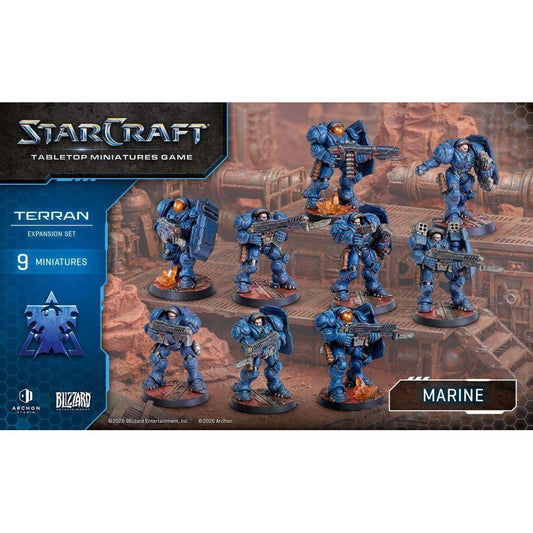 StarCraft Miniatures Game – Terran Marine Expansion Set