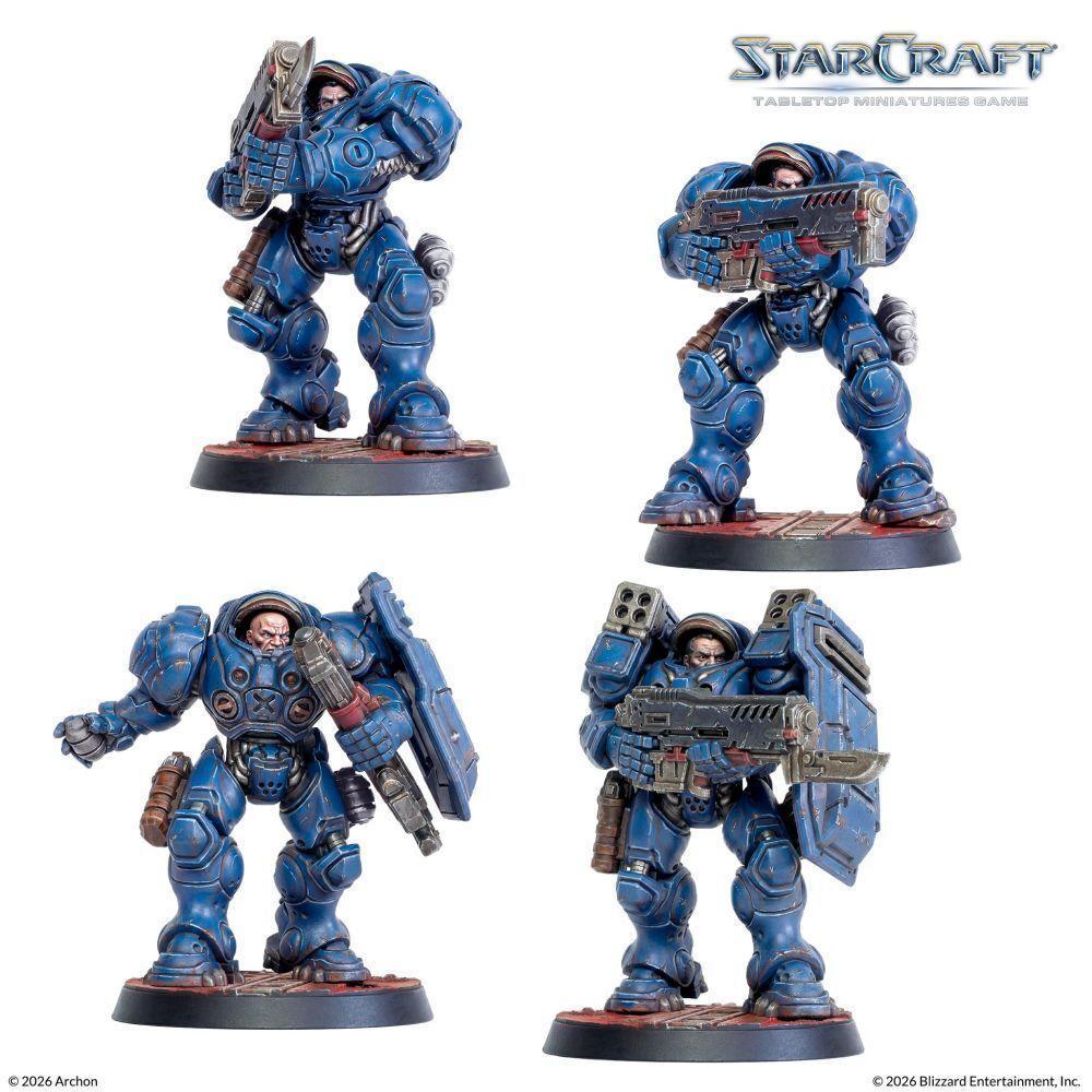 StarCraft Miniatures Game – Terran Marine Expansion Set