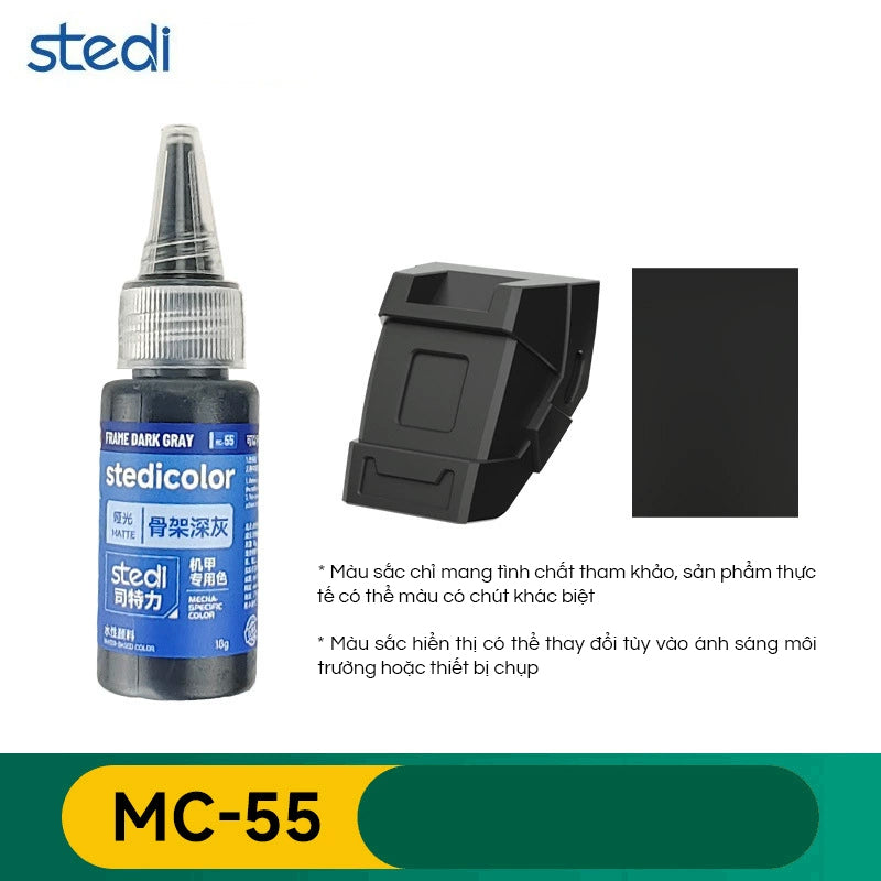 Stedi Acrylic Paint Matte Colors MC40-60 Water-Based Set for Gundam Model Kits Hand Painting for DIY Hobby Model Pigment