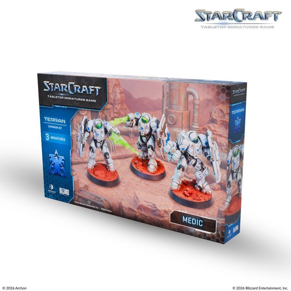 [PRE-ORDER] StarCraft Miniatures Game – Terran Medic Expansion Set