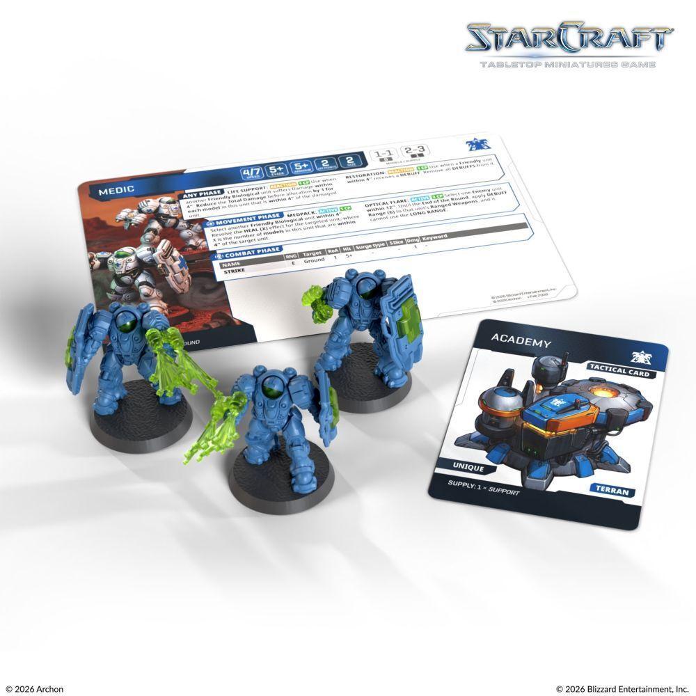 StarCraft Miniatures Game – Terran Medic Expansion Set