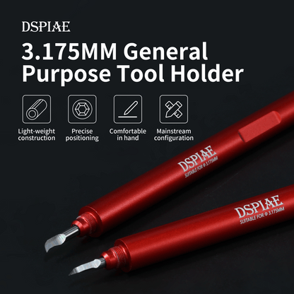 DSPIAE AT-EH 3.175mm Tool Holder (Knife Shank)