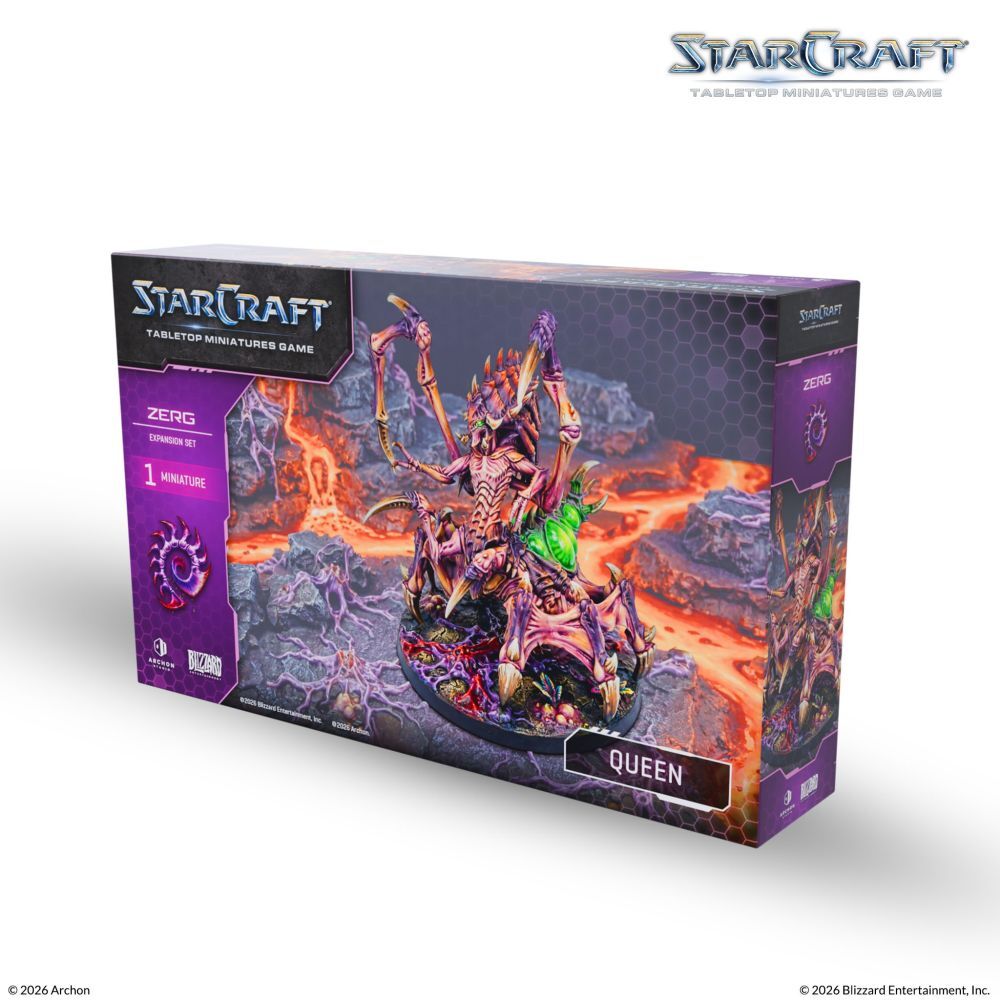 [PRE-ORDER] Starcraft Miniatures Games: Zerg - Queen - Expansion Set