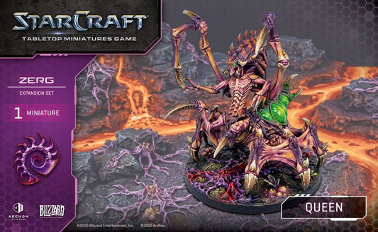 [PRE-ORDER] Starcraft Miniatures Games: Zerg - Queen - Expansion Set