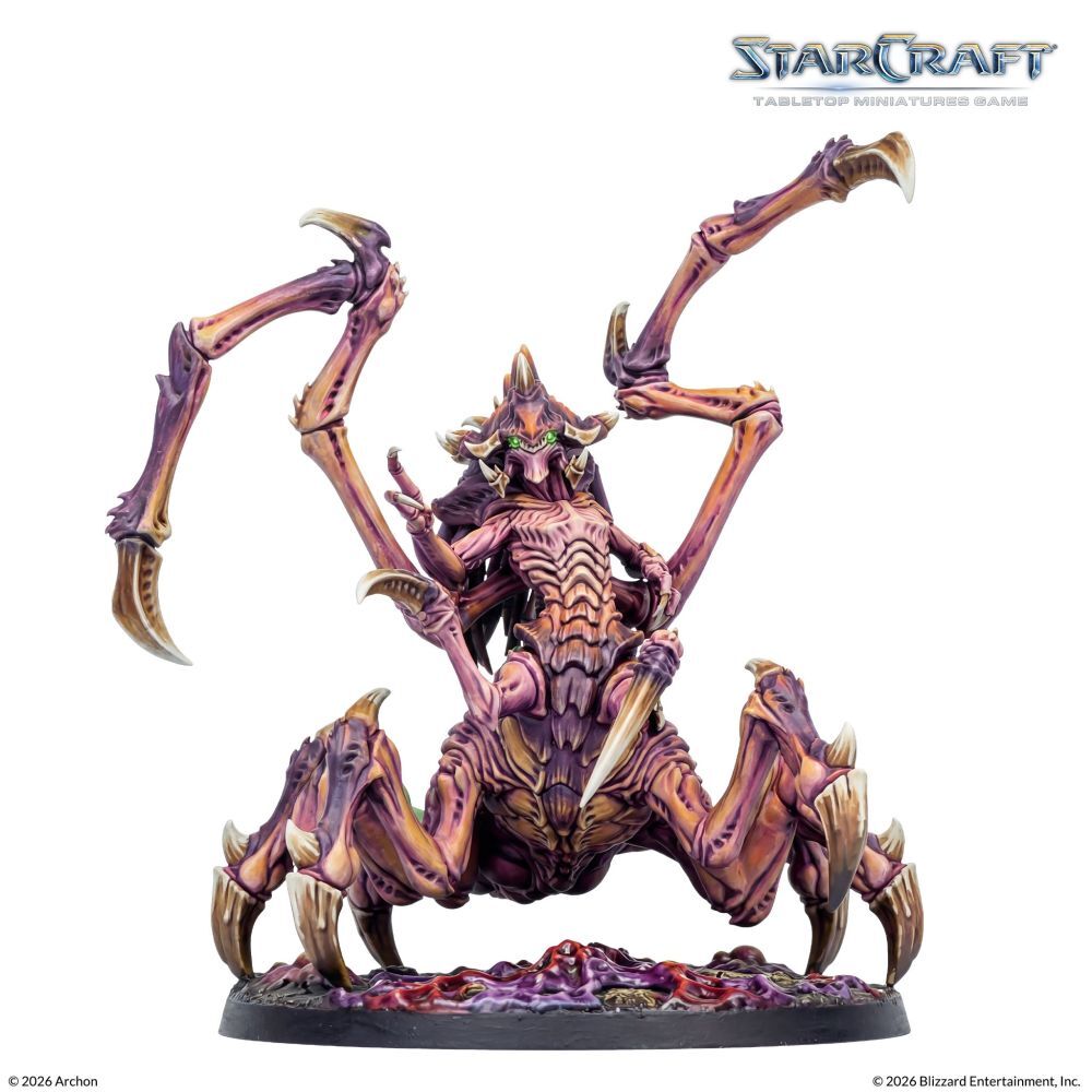 [PRE-ORDER] Starcraft Miniatures Games: Zerg - Queen - Expansion Set