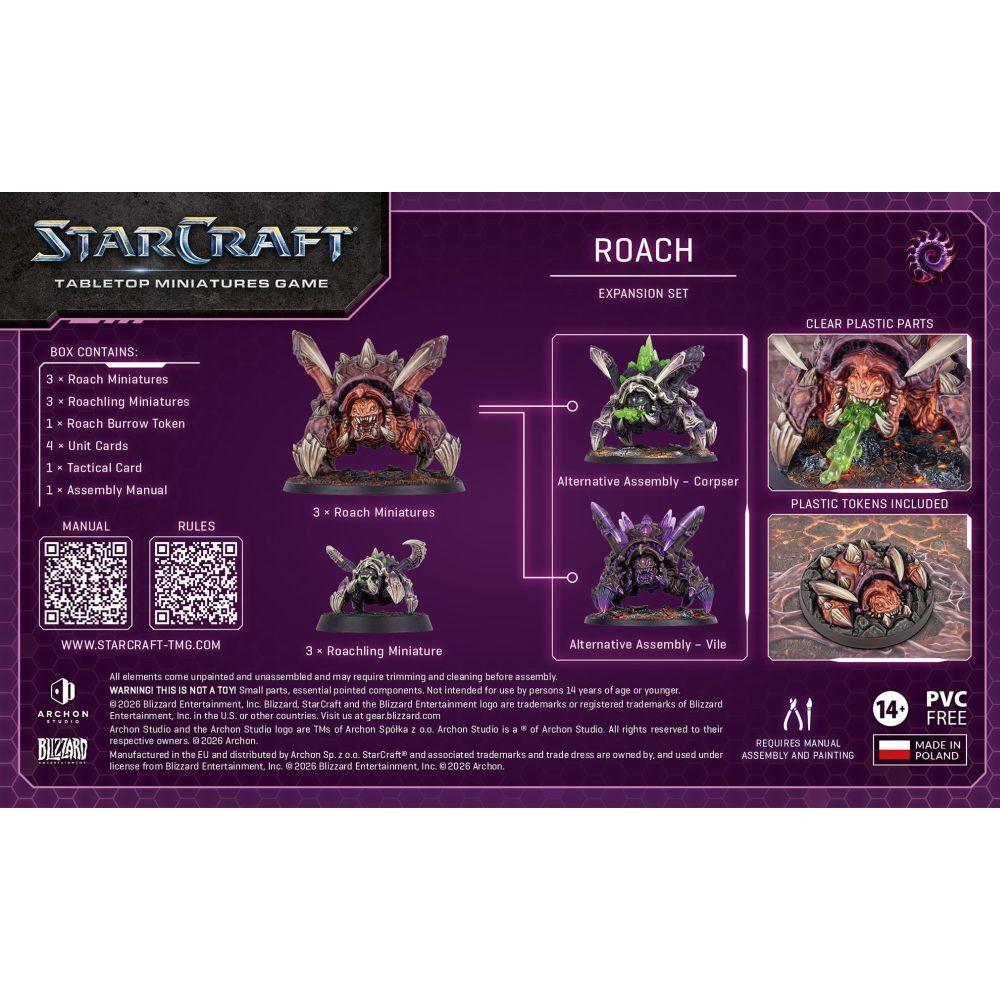 StarCraft Miniatures Game – Zerg Roach Expansion Set