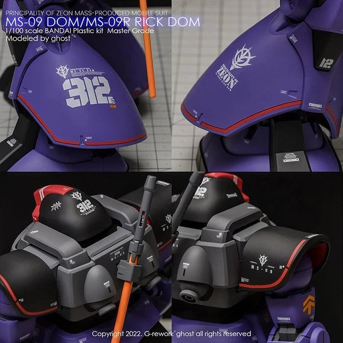 [G-REWORK DECALS] HG] [GQX] RICK DOM