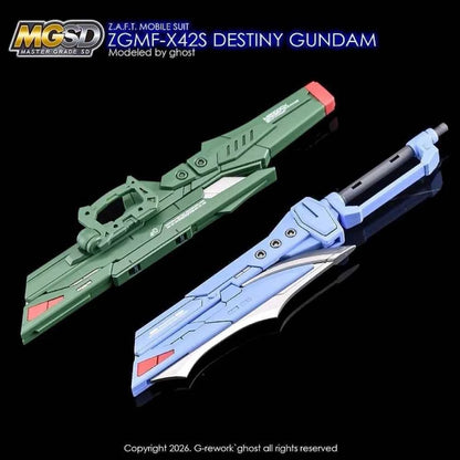 G-REWORK CUSTOM DECAL [MGSD] DESTINY GUNDAM