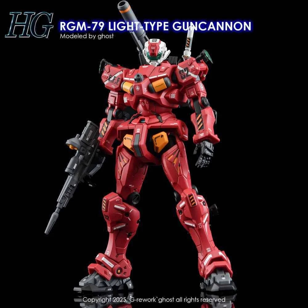 G-rework CUSTOM DECAL [HG] [GQX] SAYLA LIGH-TYPE GUNCANNON