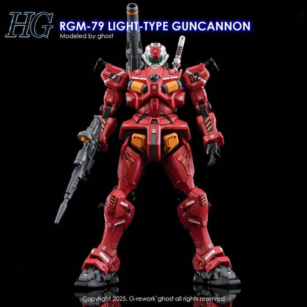 G-rework CUSTOM DECAL [HG] [GQX] SAYLA LIGH-TYPE GUNCANNON