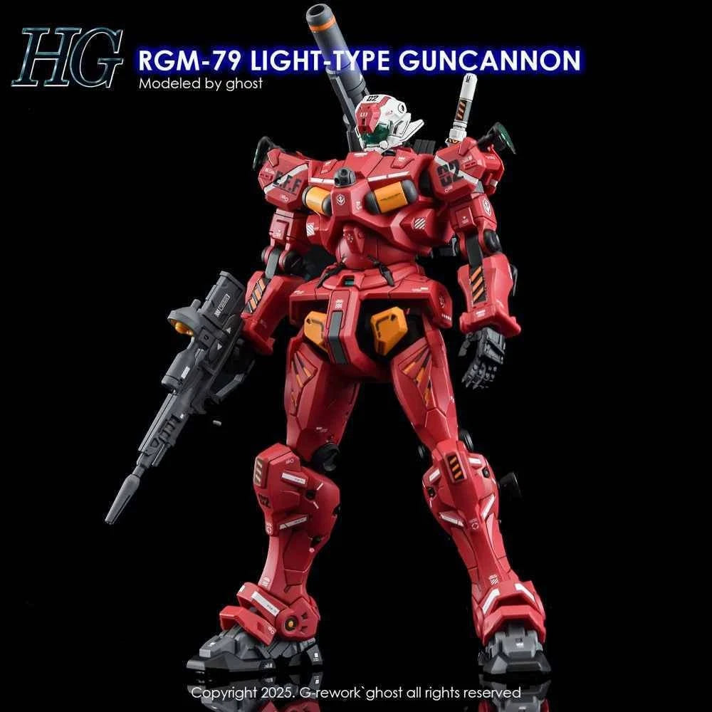 G-rework CUSTOM DECAL [HG] [GQX] SAYLA LIGH-TYPE GUNCANNON