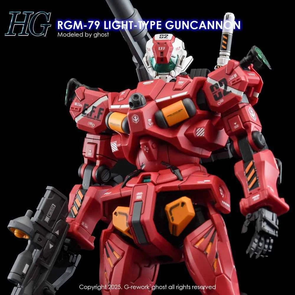 G-rework CUSTOM DECAL [HG] [GQX] SAYLA LIGH-TYPE GUNCANNON