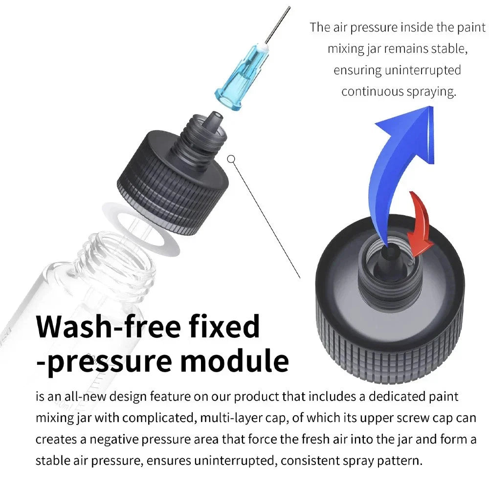 DSPIAE Dedicated Needle for Wash-Free Airbrush