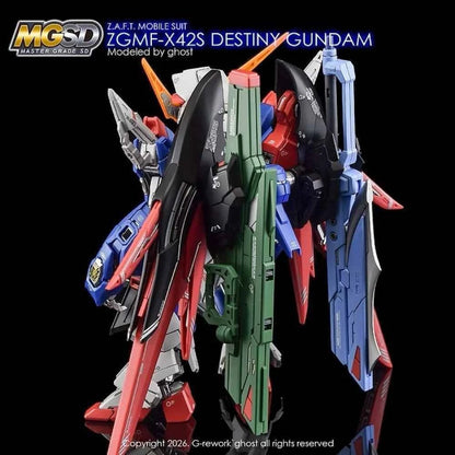 G-REWORK CUSTOM DECAL [MGSD] DESTINY GUNDAM