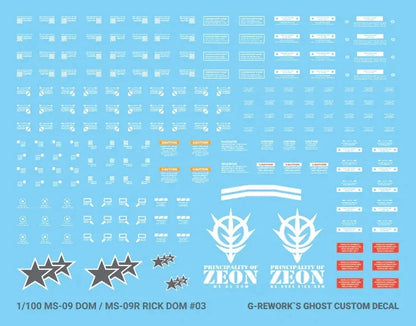 [G-REWORK DECALS] HG] [GQX] RICK DOM