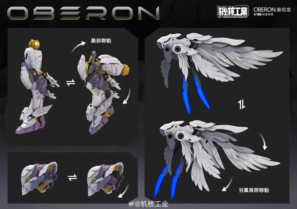 Nuclear 1/100 industry Oberon Reissue