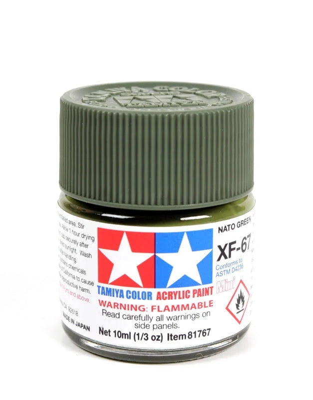 TAMIYA ACRYLIC MINI XF-67 NATO GREEN