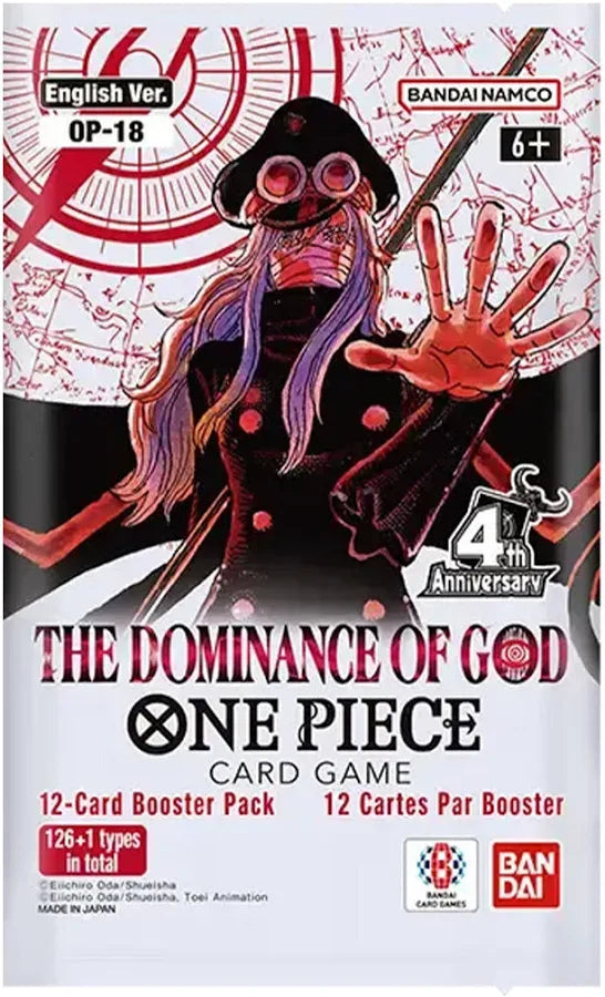 One Piece Card Game: Booster Display – The Dominance of God [OP-18]