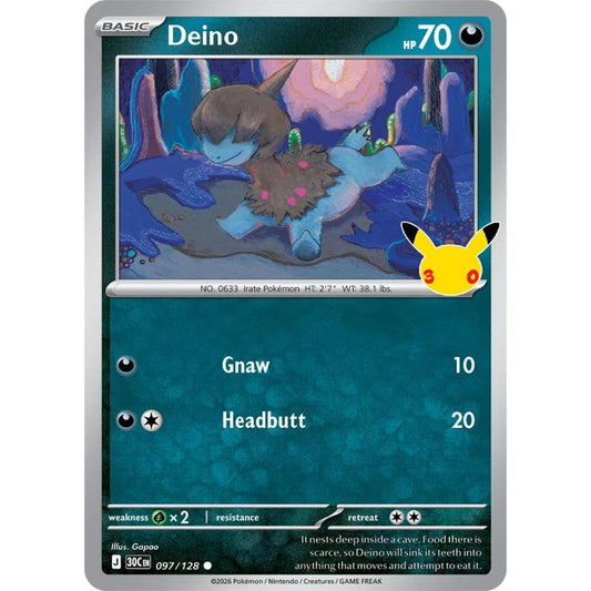 Deino - 097/128 Common ME:30th Anniversary
