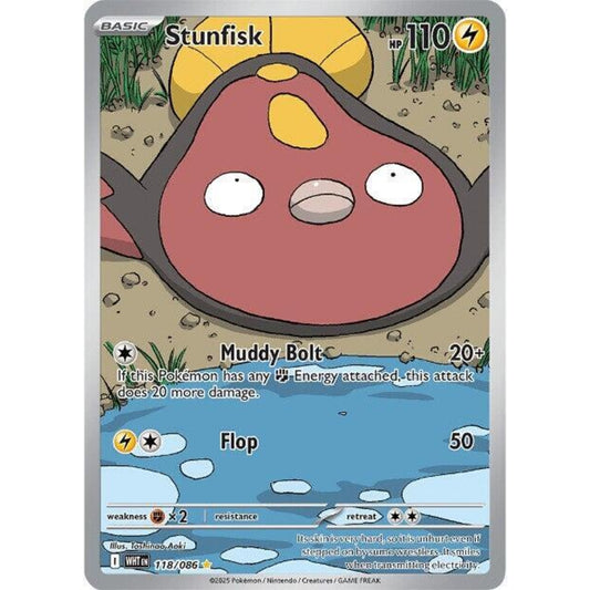 Stunfisk (118/86) [White Flare]