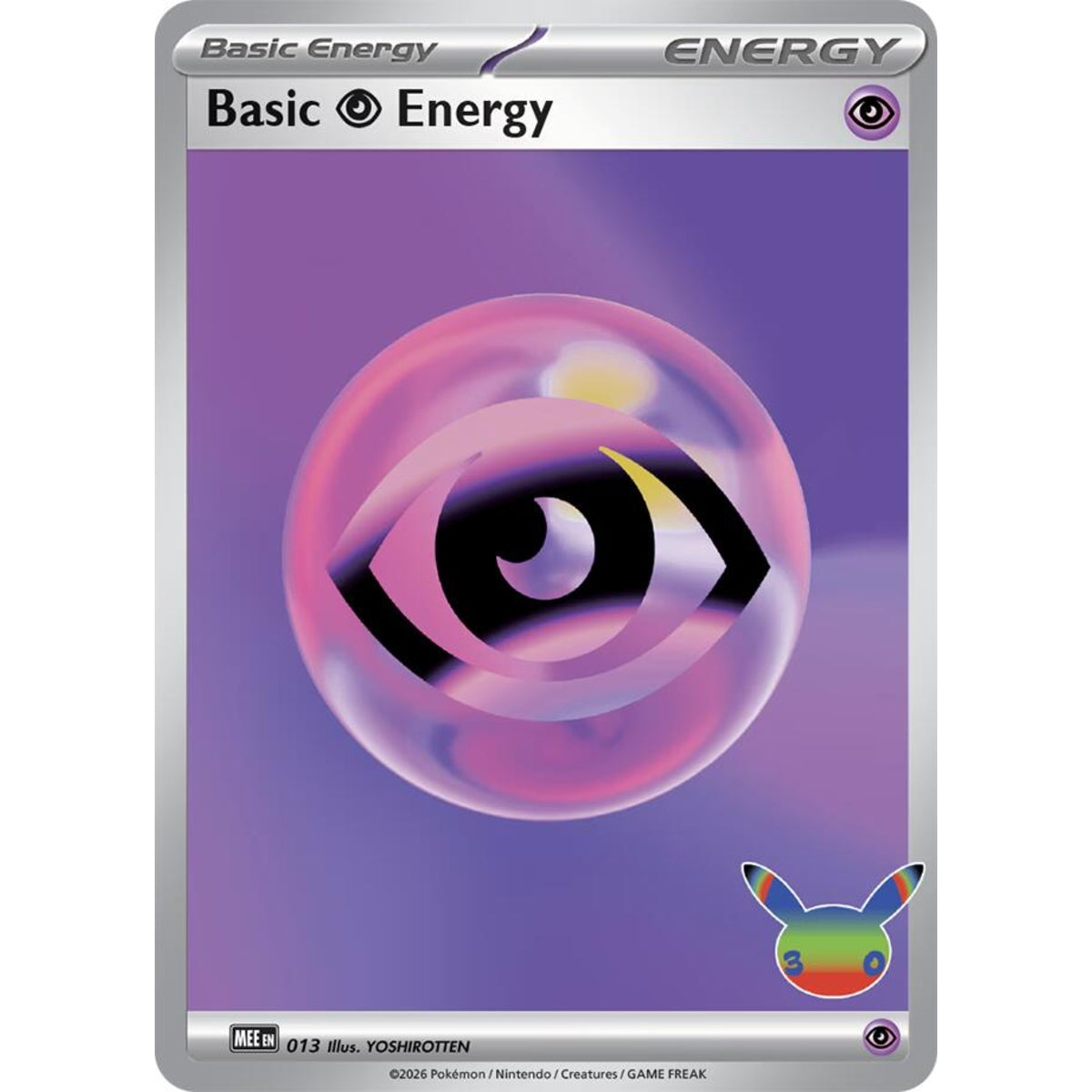 Basic Psychic Energy - 013 Futuristic Rare ME:30th Anniversary