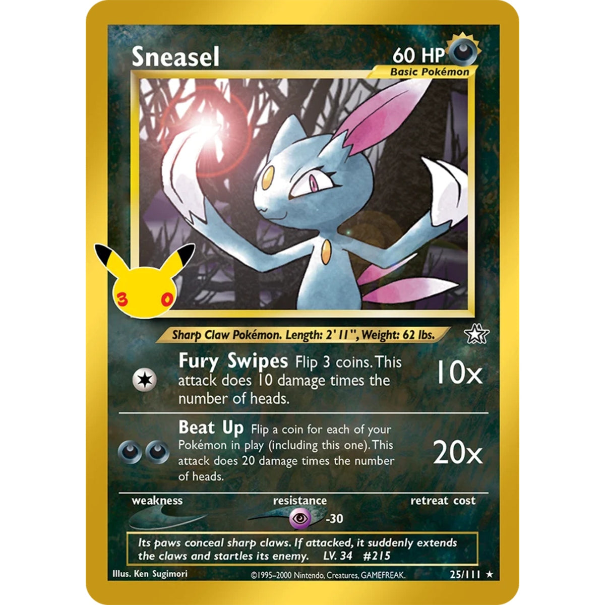 Sneasel - 25/111 Classic Collection