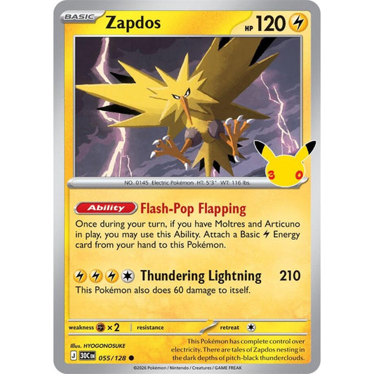 Zapdos - 055/128 Common