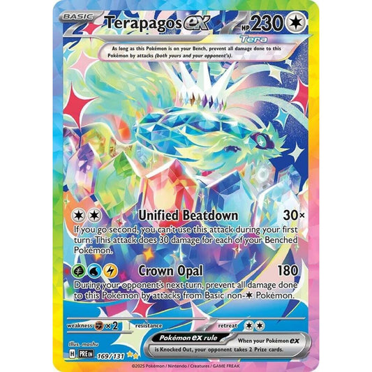 Terapagos ex (169/131) [Prismatic Evolutions]