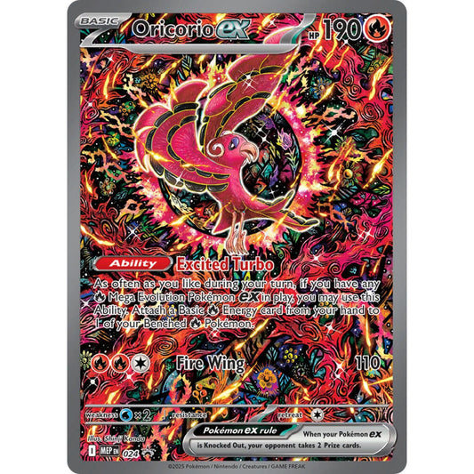 Oricorio ex (024) [MEP Black Star Promos]