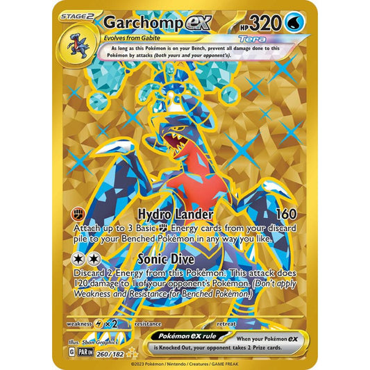 Garchomp ex (260/182) [Paradox Rift]