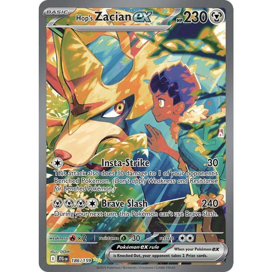 Hop's Zacian ex (186/159) [Journey Together]