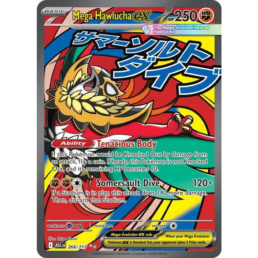 Mega Hawlucha ex (268/217) [Ascended Heroes]