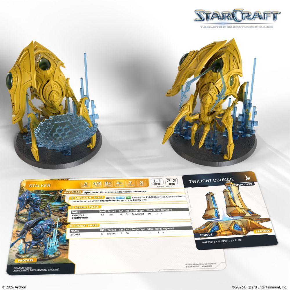 [PRE-ORDER] Starcraft Miniatures Games: Protoss - Stalker - Expansion Set