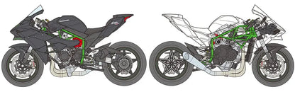 TAMIYA 1/12 KAWASAKI NINJA H2R