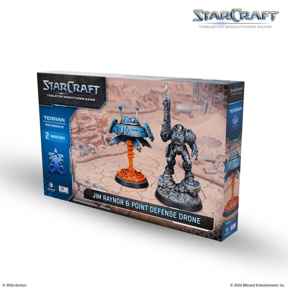 StarCraft Miniatures Game – Terran Jim Raynor (Raynor’s Raiders) Hero Expansion Set