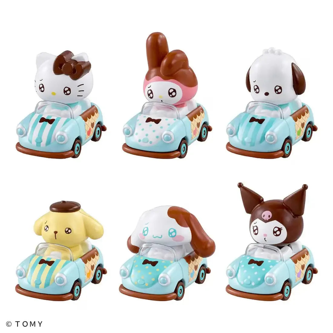 Tomica Tunes Sanrio Characters Vol.2 Collectible Mini Figure Blind Box