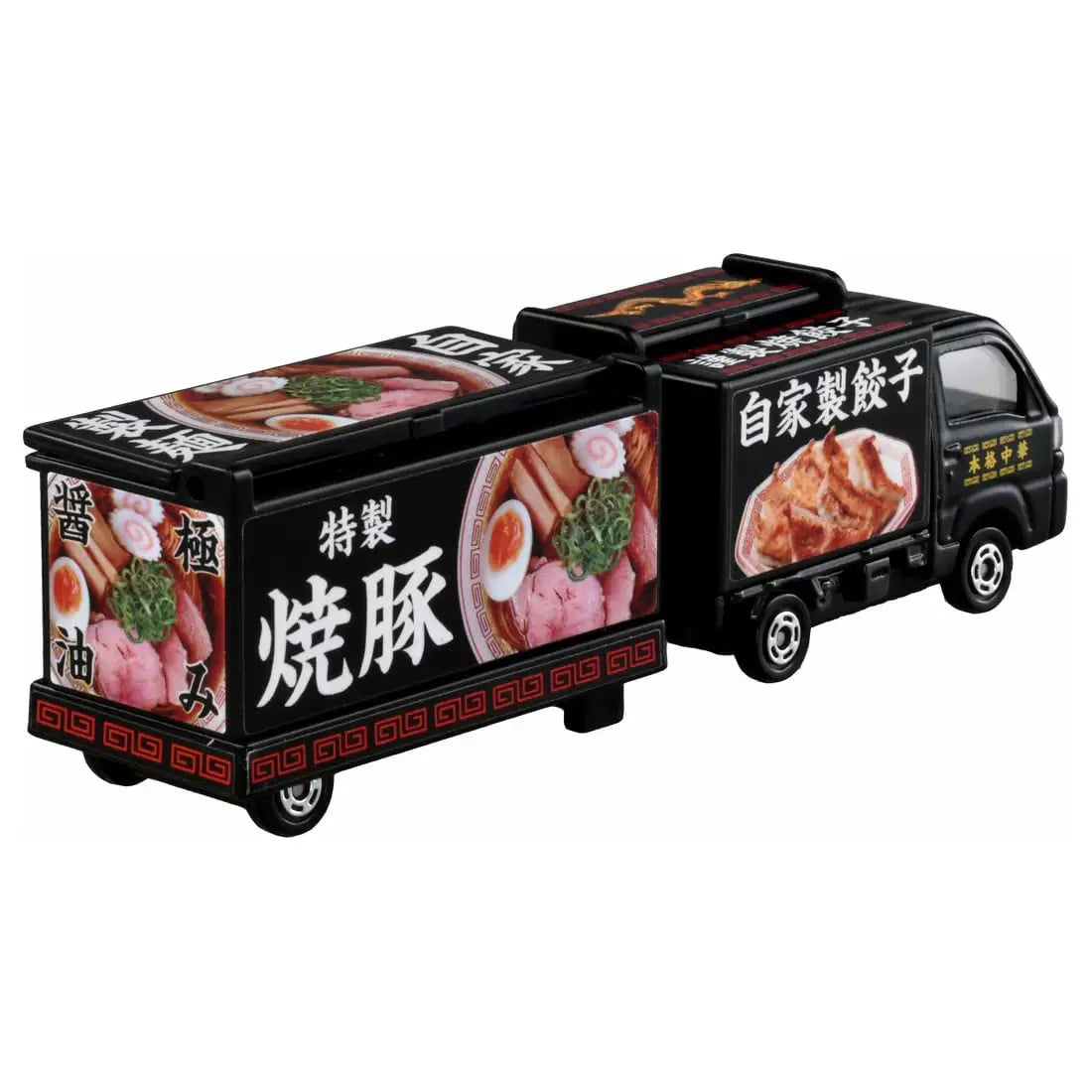 TOMICA Long Type No.142 Subaru Sambar Kitchen Trailer