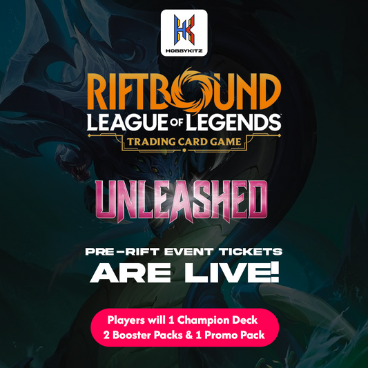 HobbyKitz Riftbound: League of Legends TCG – Pre-Rift Event Kit – Unleashed