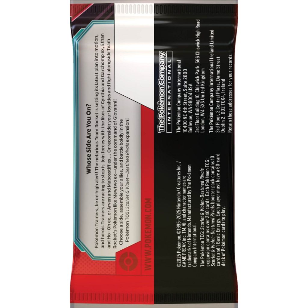 Pokémon TCG Scarlet & Violet Destined Rivals Booster Box
