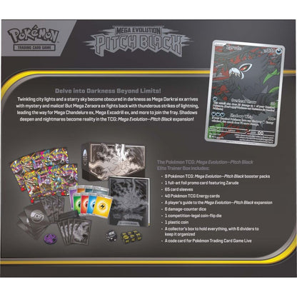 Pokémon TCG: Mega Evolution— Pitch Black Elite Trainer Box