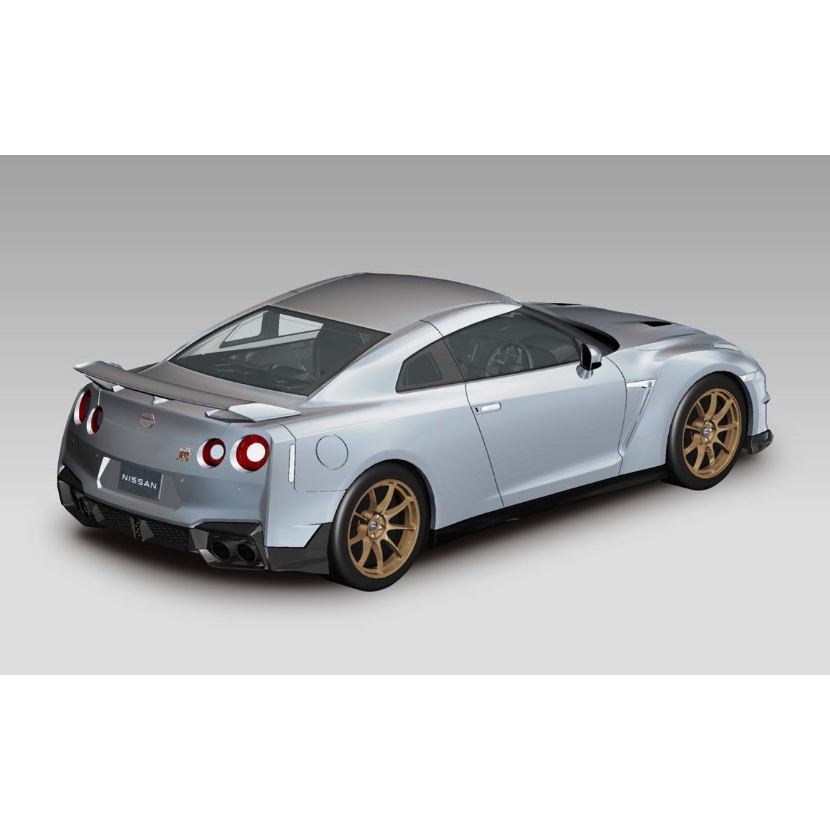 1/32 SNAP Nissan R35 Nissan GT-R 2024 (Ultimate Metal Silver)