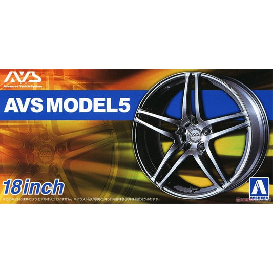 1/24 AVS Model5 18" Wheel Set