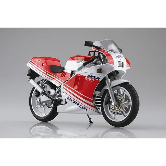 1/12 Diecast Honda NSR250R '88 Fighting (Red/Ross White)
