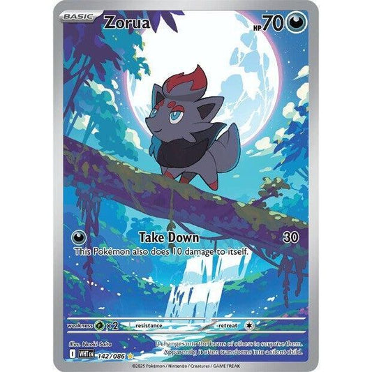 Zorua - 142/086 - SV: White Flare (WHT)