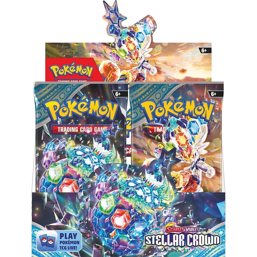 Pokemon TCG Scarlet & Violet 7 Stellar Crown Booster